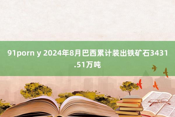 91porn y 2024年8月巴西累计装出铁矿石3431.51万吨