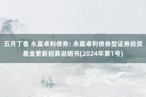 五月丁香 永赢卓利债券: 永赢卓利债券型证券投资基金更新招募说明书(2024年第1号)