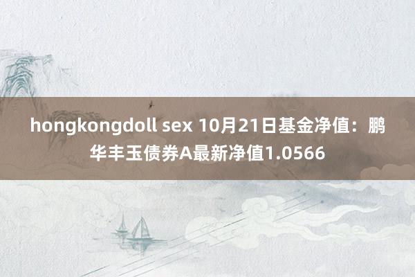 hongkongdoll sex 10月21日基金净值：鹏华丰玉债券A最新净值1.0566