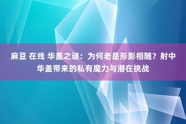 麻豆 在线 华盖之谜：为何老是形影相随？射中华盖带来的私有魔力与潜在挑战