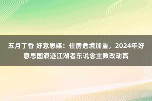 五月丁香 好意思媒：住房危境加重，2024年好意思国浪迹江湖者东说念主数改动高