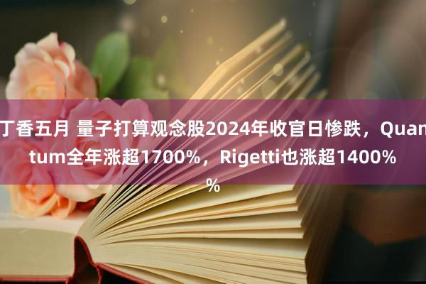 丁香五月 量子打算观念股2024年收官日惨跌，Quantum全年涨超1700%，Rigetti也涨超1400%