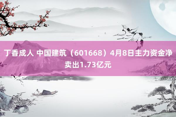 丁香成人 中国建筑（601668）4月8日主力资金净卖出1.73亿元